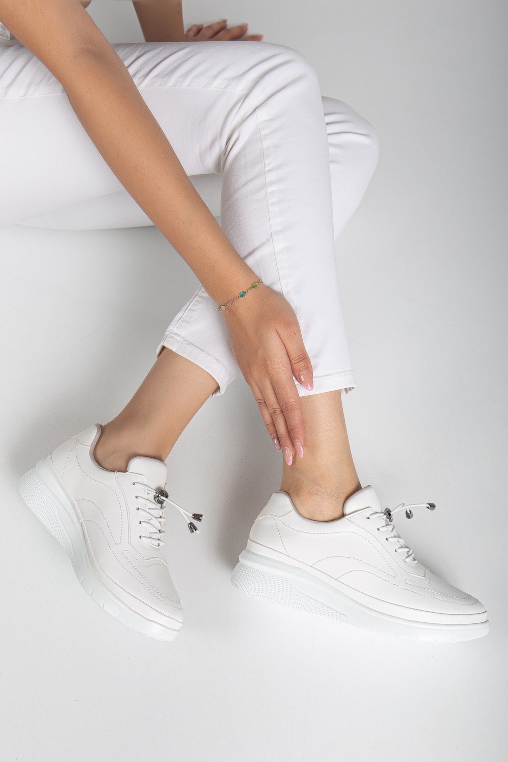 Daxtors D12221 Günlük Ortopedik Kadın Sneaker Spor Ayakkabı