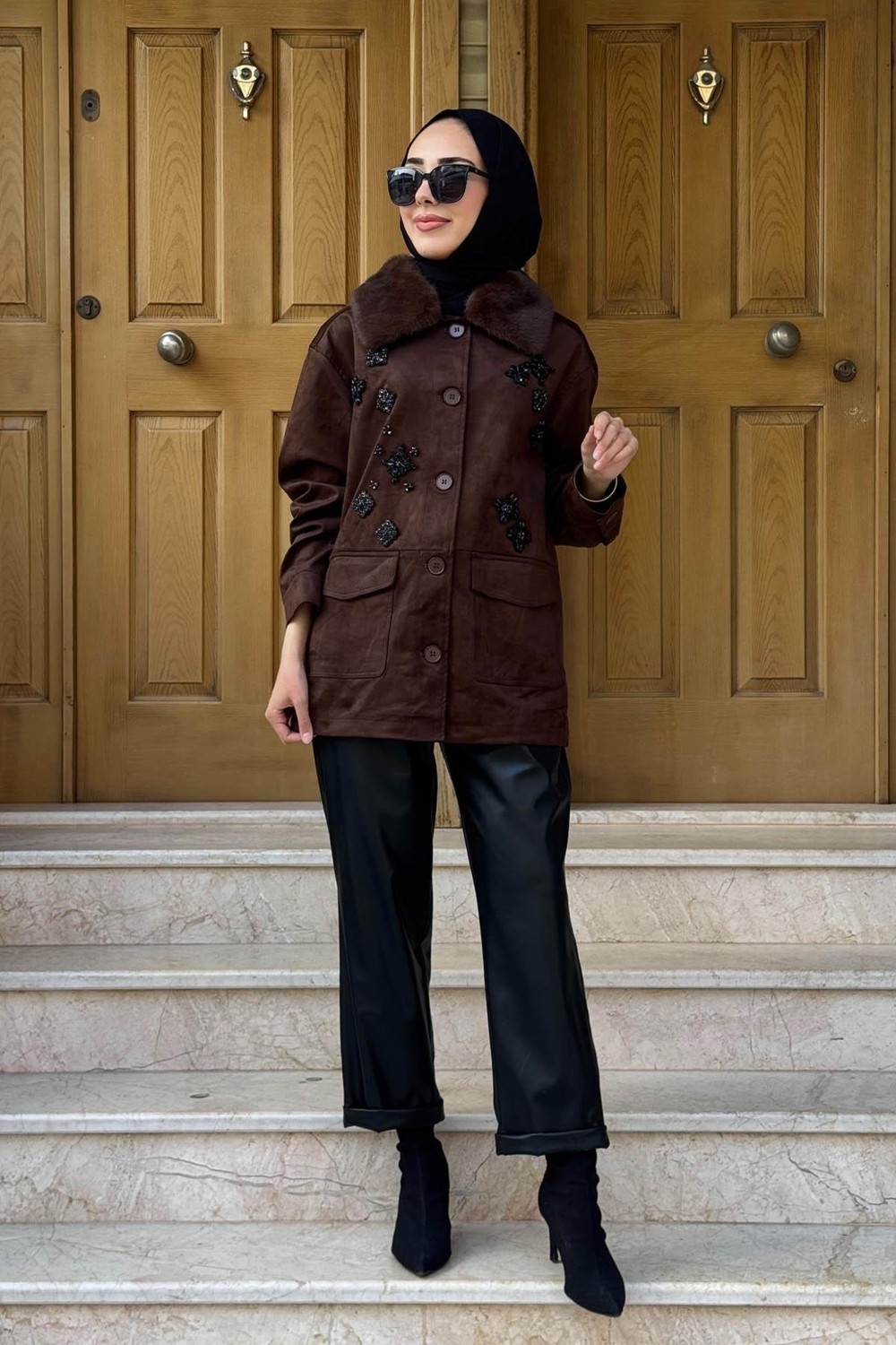 Moor Ceket 25W6033 Kahve