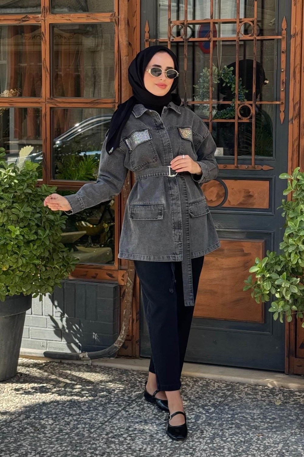 Magazin Ceket 7414 Gri