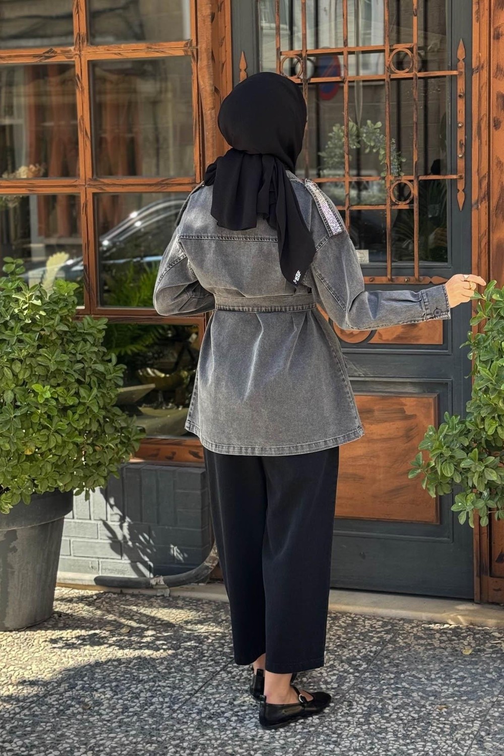 Magazin Ceket 7414 Gri görsel 4