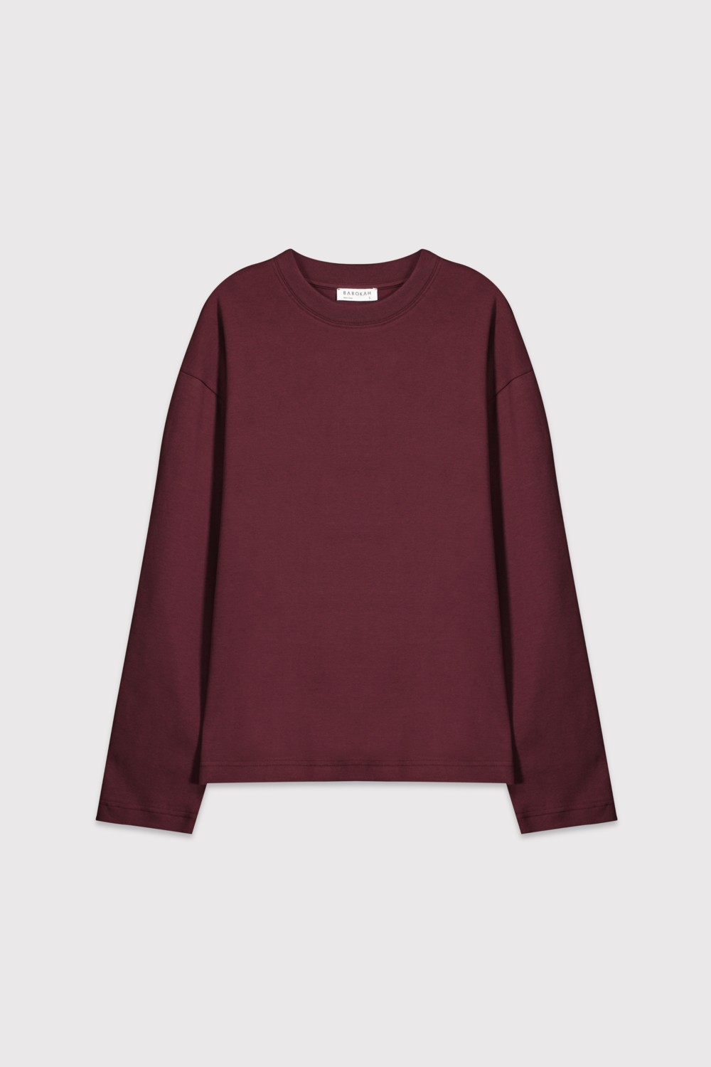 Babokah Premium Uzun Kol Oversize Tshirt görsel 4