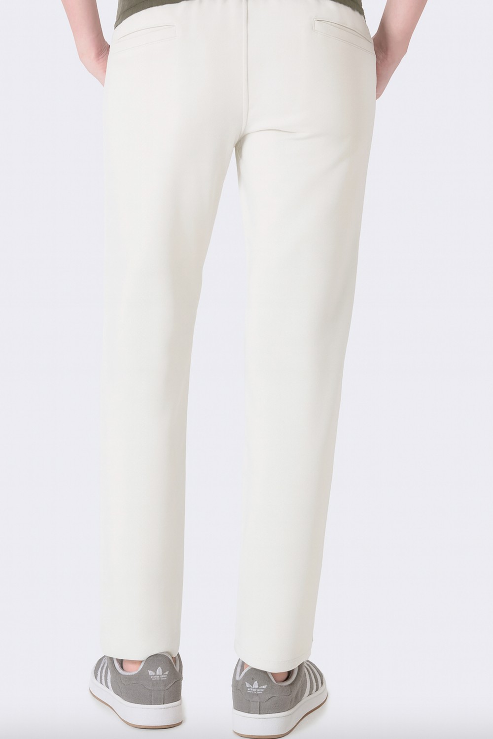 Uniqvibe Organik Pamuklu Taş Renk Kadın Sweatpant görsel 4