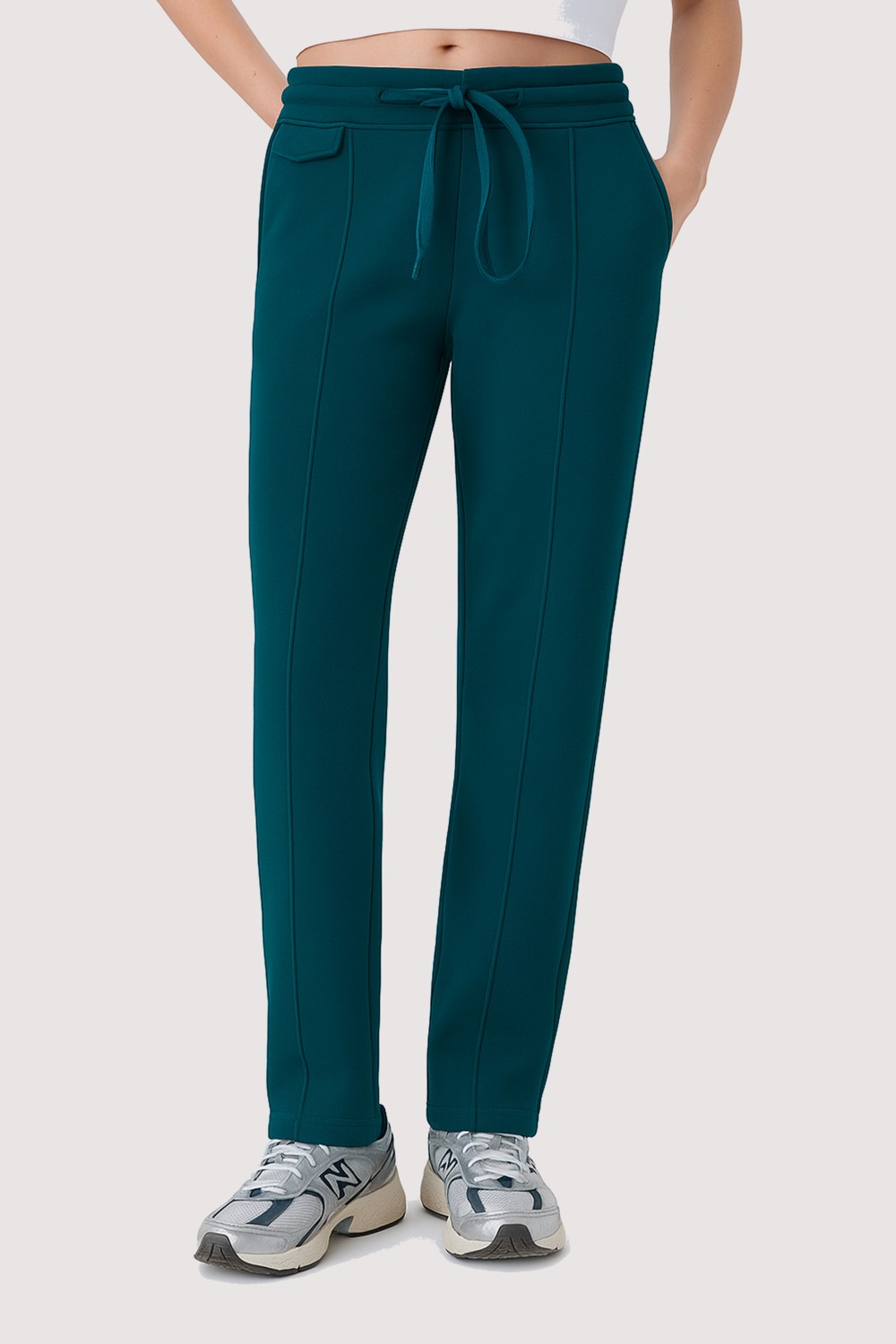 Uniqvibe Organik Pamuklu Taş Renk Kadın Sweatpant