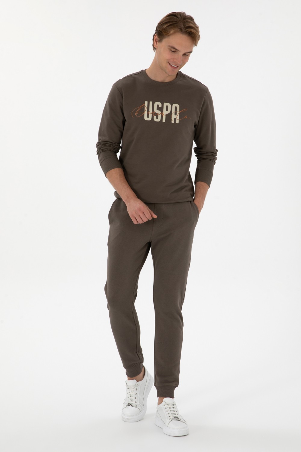 U.S. Polo Assn. Erkek Siyah Eşofman Altı 50313759-VR046