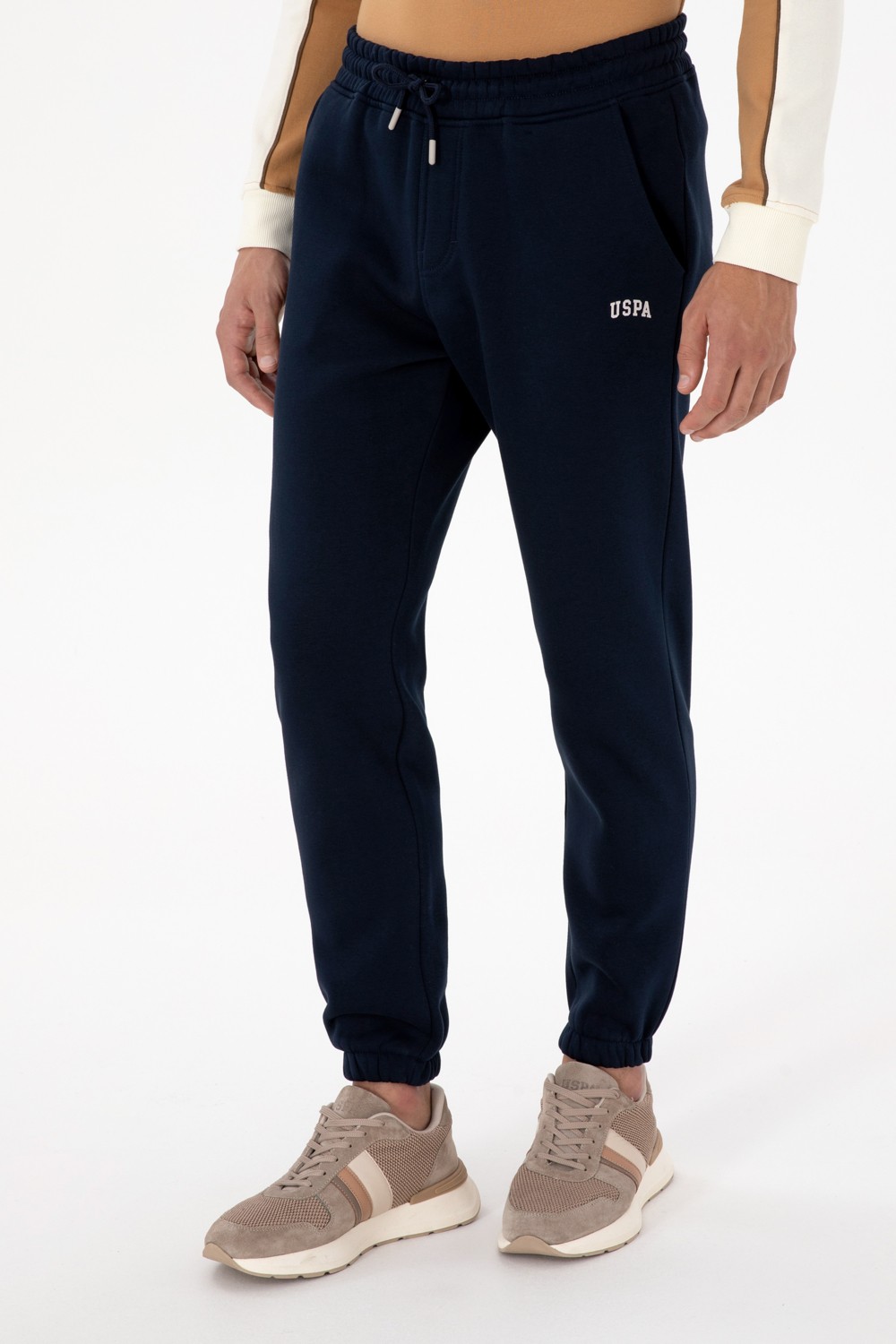 U.S. Polo Assn. Erkek Siyah Şardonlu Eşofman Altı 50313745-VR046 görsel 8