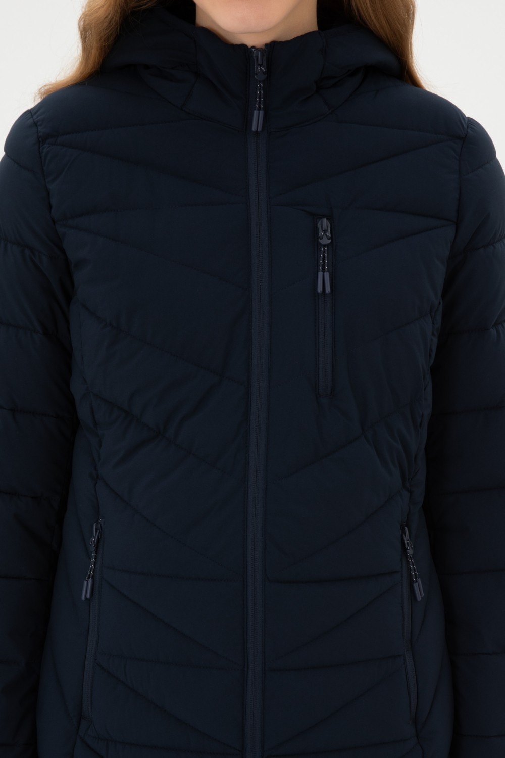 U.S. Polo Assn. Kadın Lacivert Mont 50312004-VR033 görsel 6