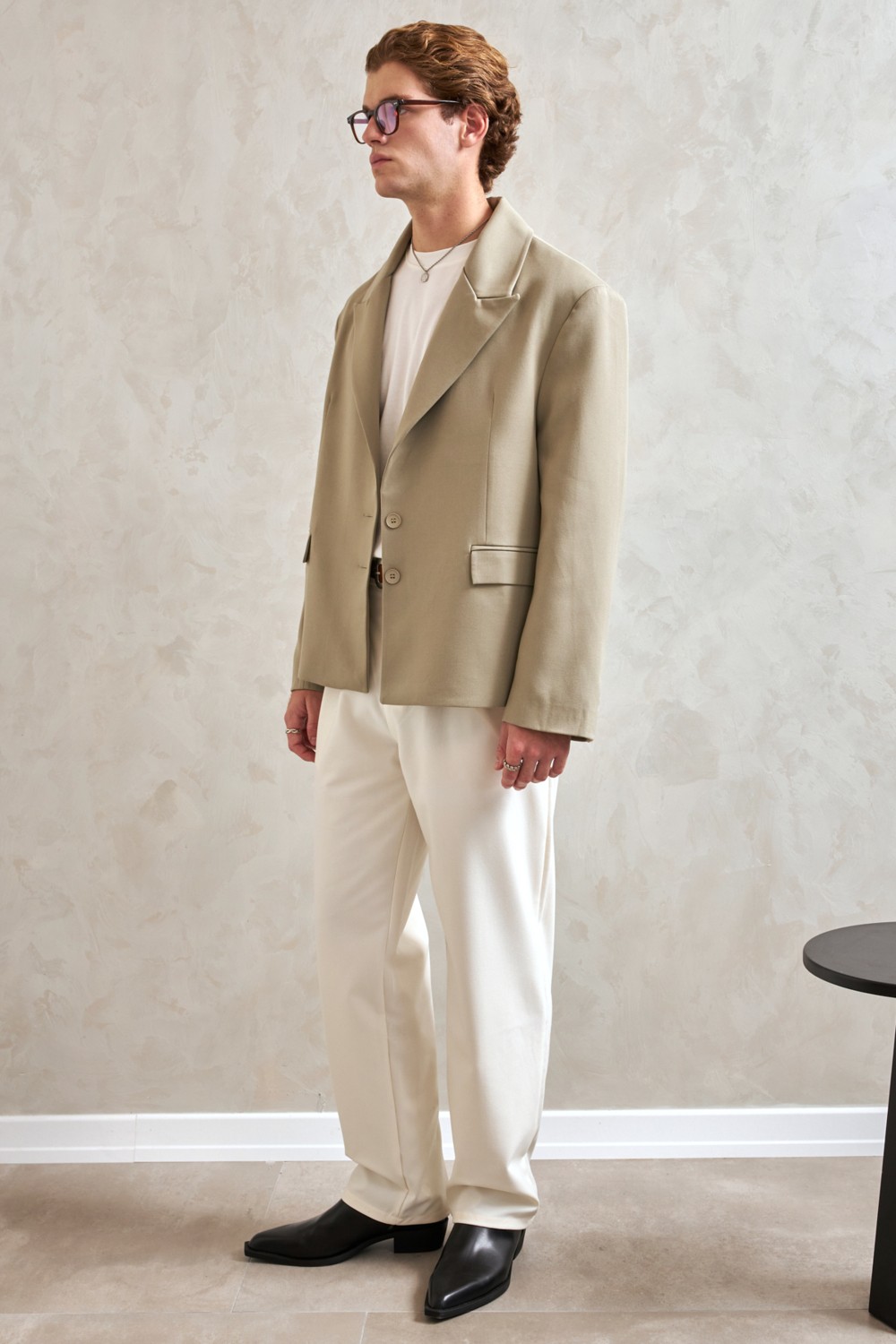HYMAN Erkek Oversize Blazer Ceket görsel 5