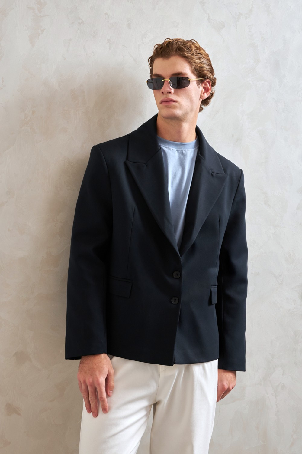HYMAN Erkek Oversize Blazer Ceket