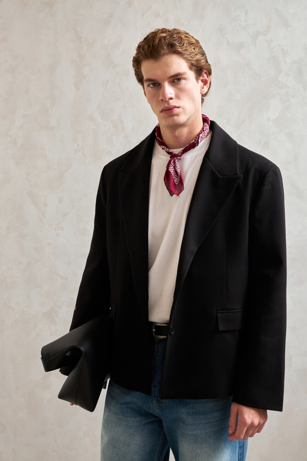 HYMAN Erkek Oversize Blazer Ceket