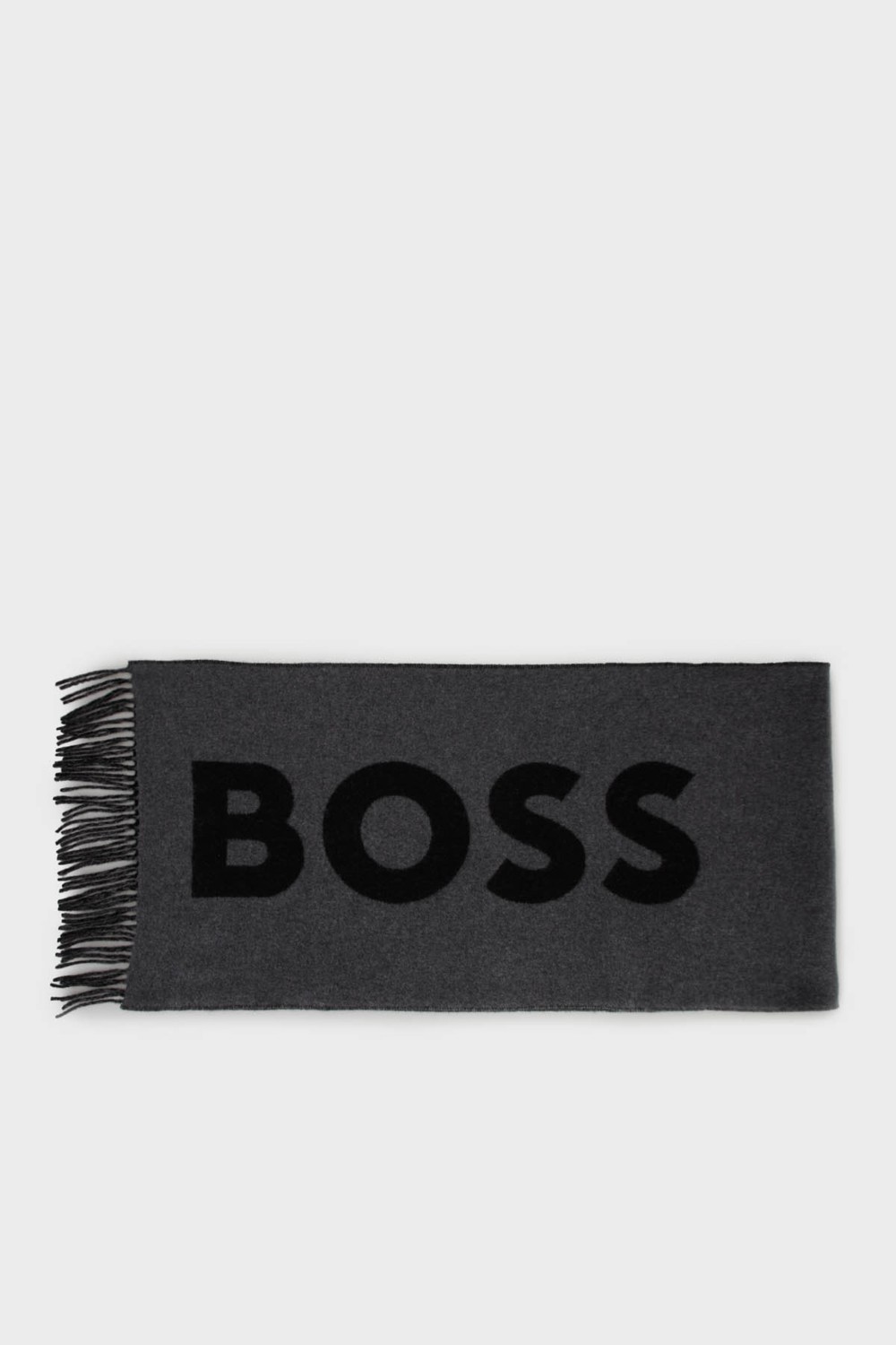 Boss Yünlü Logolu 140 x 140 cm Atkı Erkek Atkı 50527099 032
