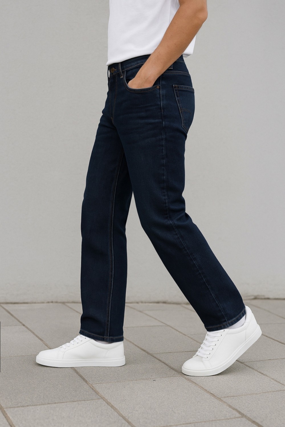 Cedy Denim Cedy Denım Erkek Yüksel Bel Bol Kesim Boru Paça Kot Pantolon Reguler Fit Jean C336