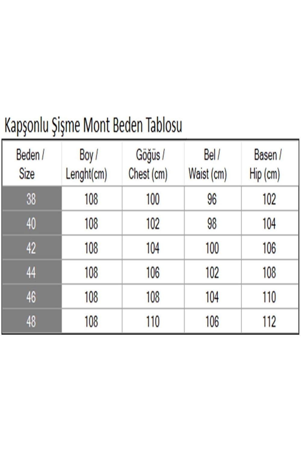 Moda Mihram Kapşonlu Şişme Mont Taba 6155 görsel 5