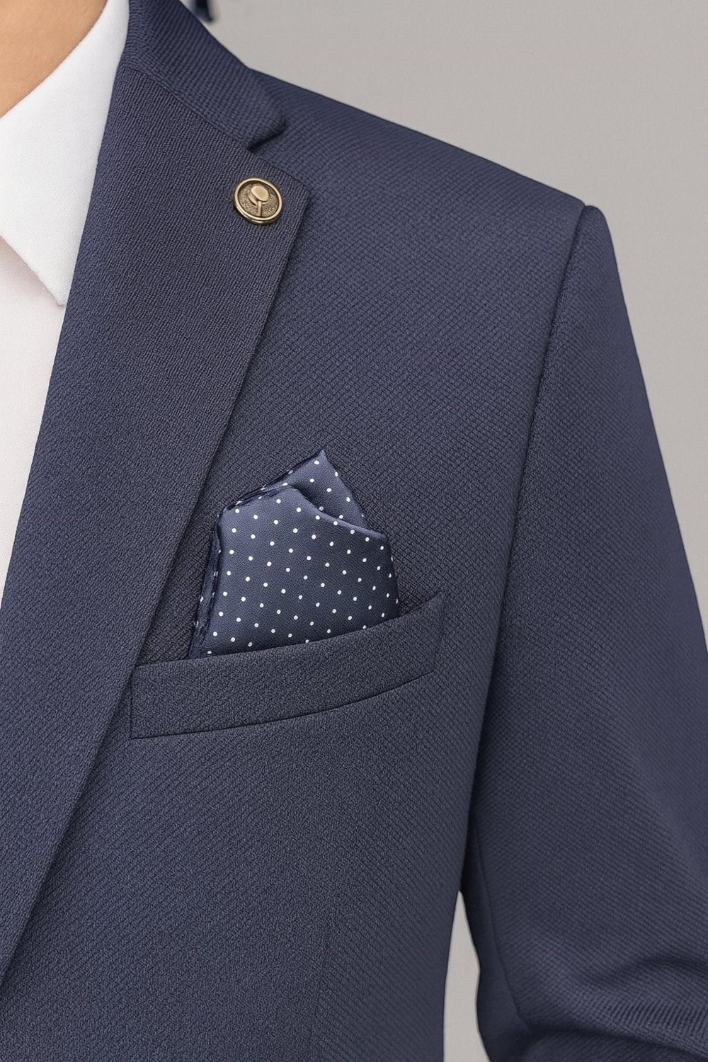 Plus Scorpion Erkek Italyan Kesim Tek Düğmeli Blazer Ceket, Klasik ve Modern Şıklık görsel 5