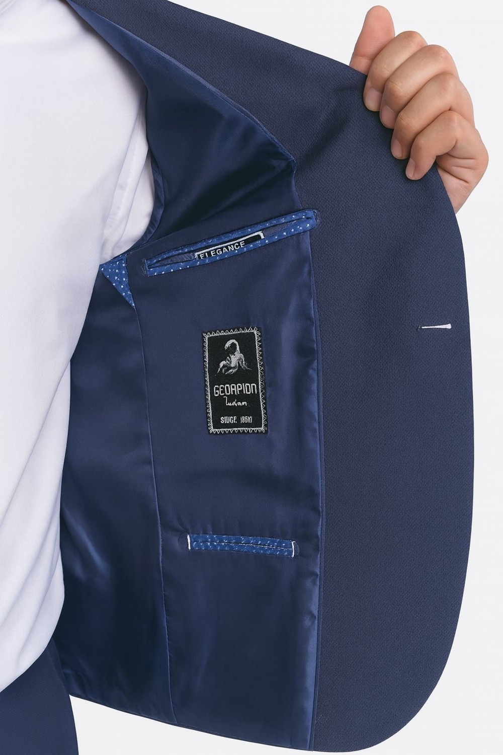 Plus Scorpion Erkek Italyan Kesim Tek Düğmeli Blazer Ceket, Klasik ve Modern Şıklık görsel 6