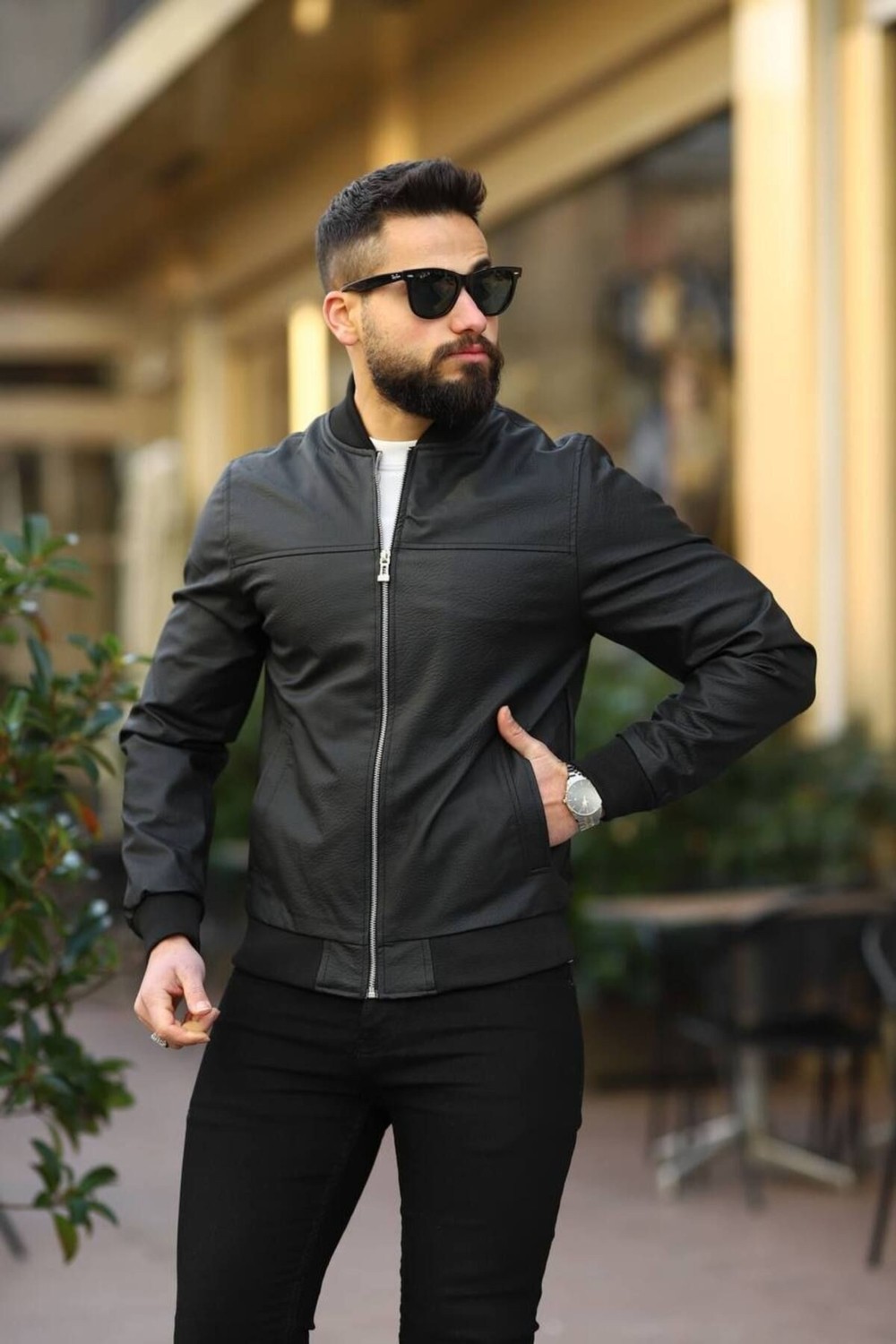 Baselco Erkek Bomber Ceket görsel 3