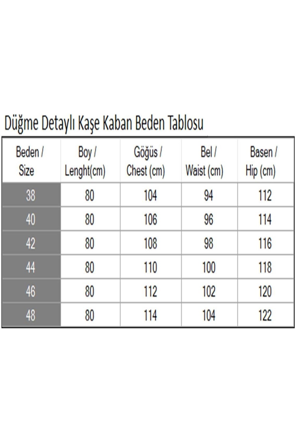 Düğme Detaylı Kaşe Kaban Kahverengi 19274 görsel 5