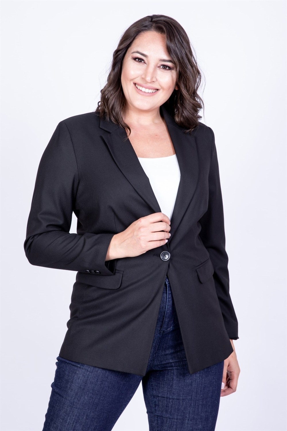 Myline Astarlı Blazer Ceket görsel 3