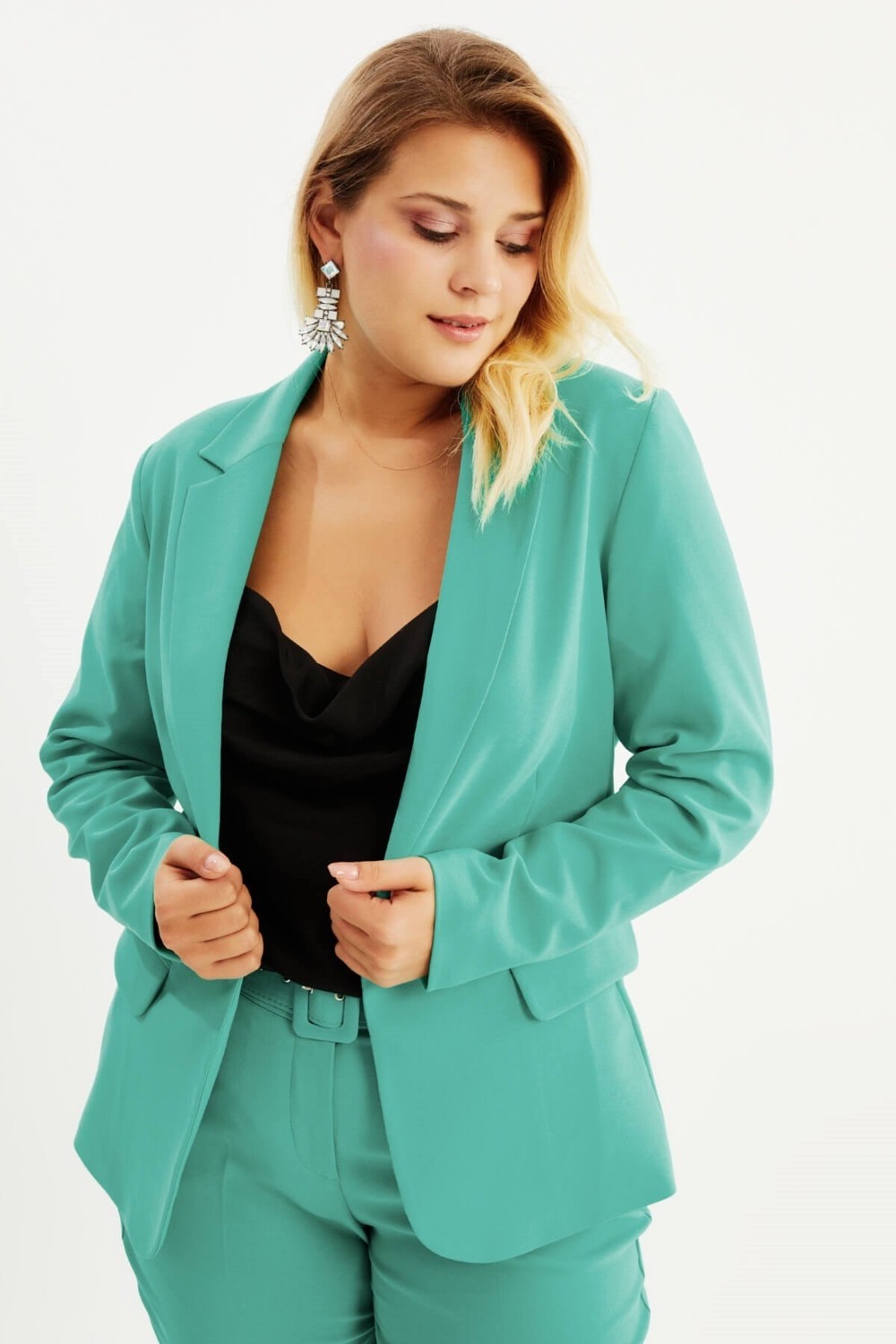 Myline Astarlı Blazer Ceket görsel 8