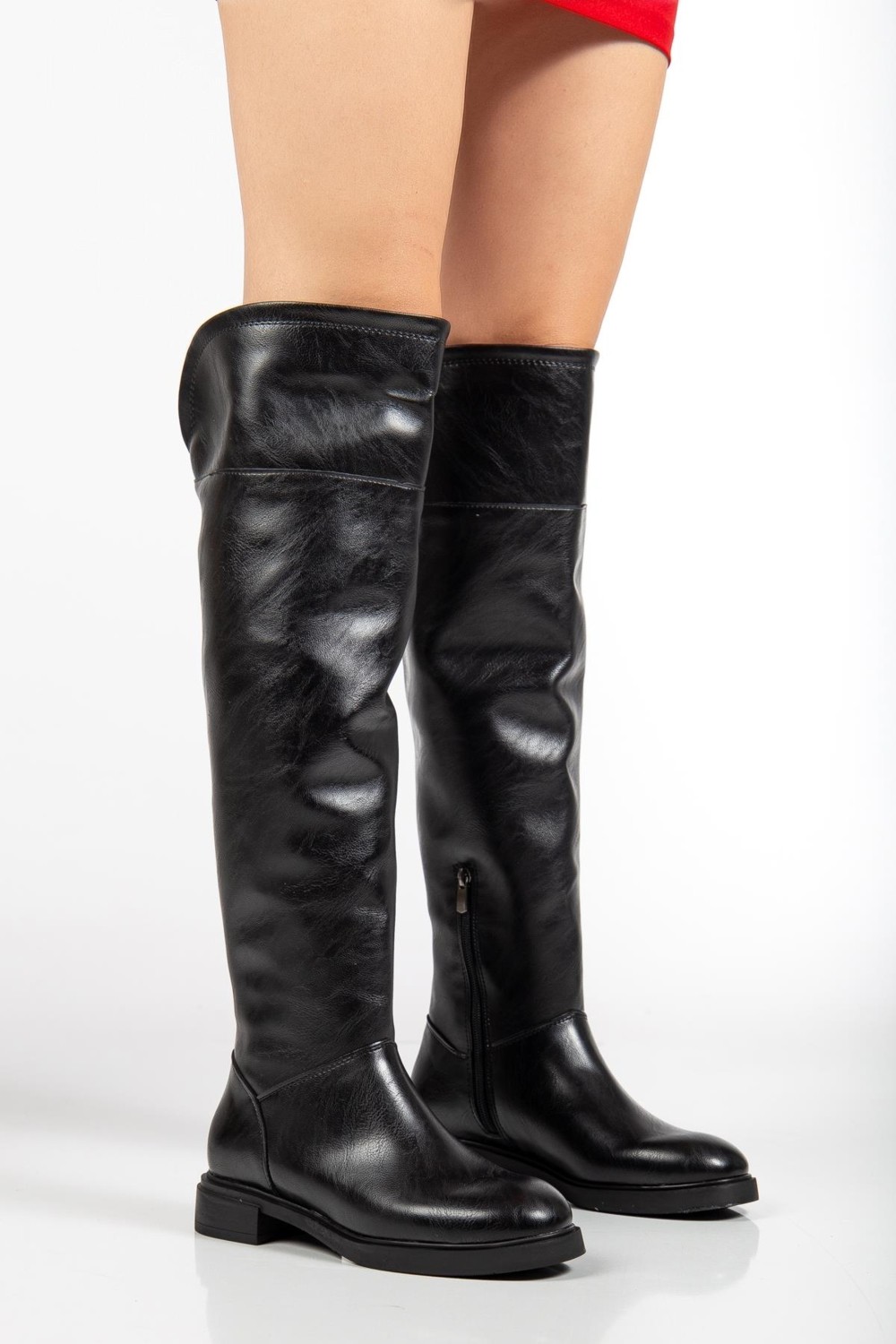 Suins Shoes Suins Lorissa Model Dizüstü Kadın Siyah Çizme görsel 4
