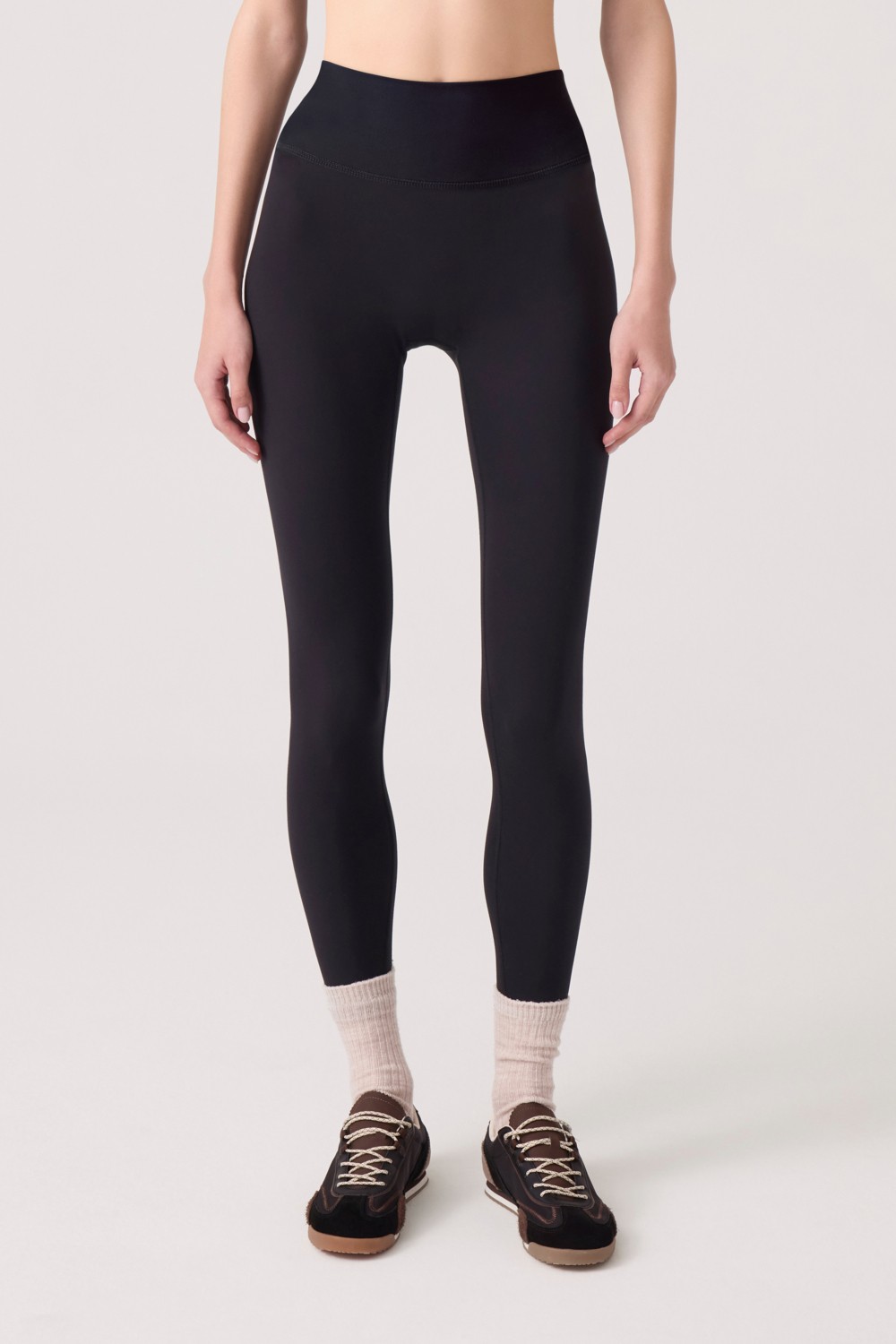 Los Ojos x Ece Bordo Yüksek Bel Spor Tayt Mono Leggings