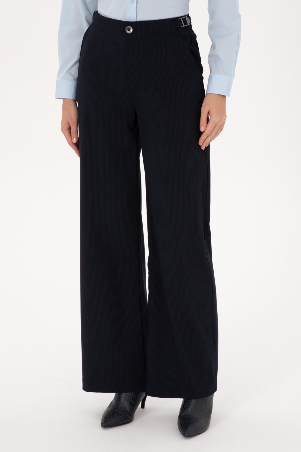 U.S. Polo Assn. Kadın Lacivert Pantolon (Kanvas-Chino) 50309342-VR033 görsel 2
