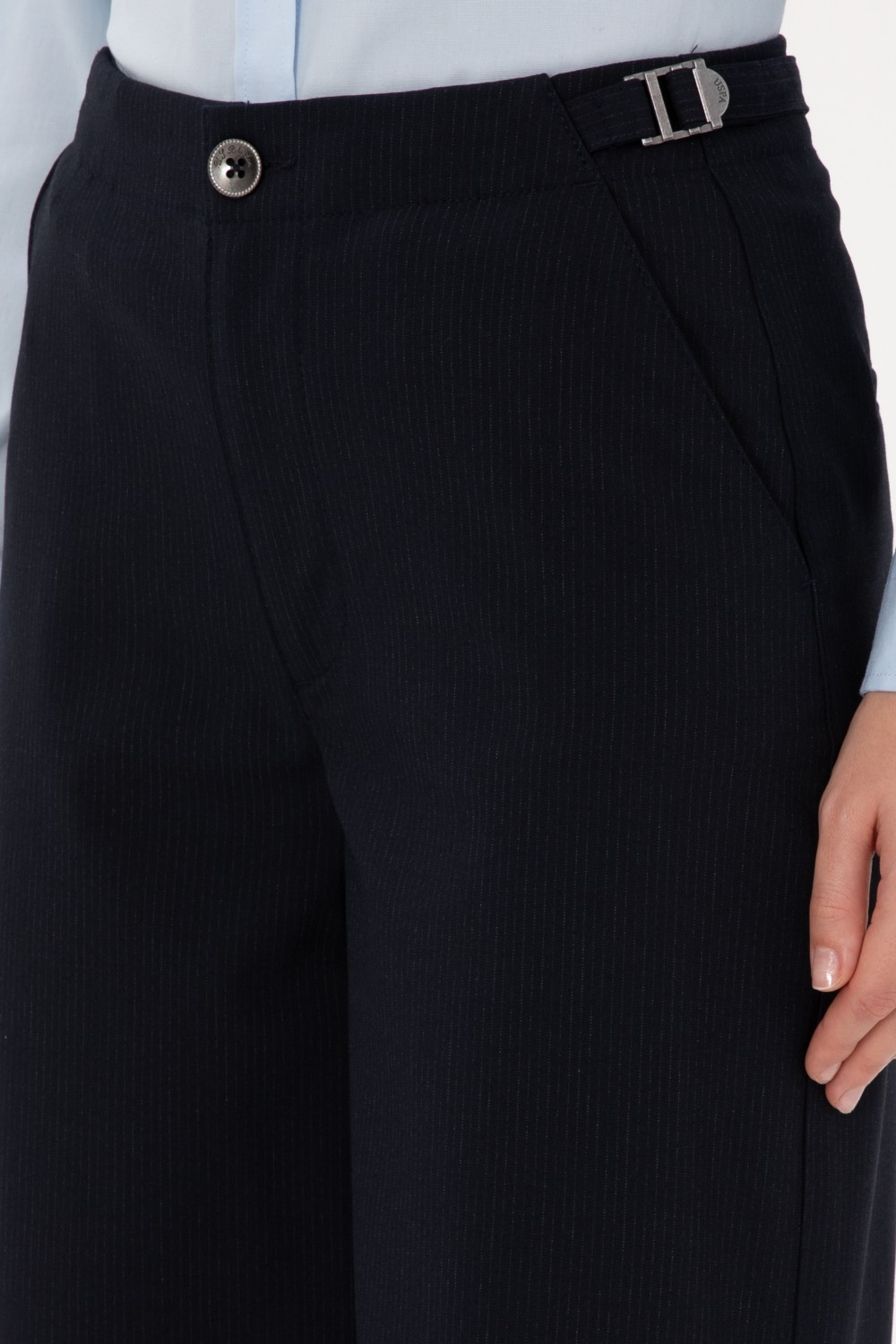 U.S. Polo Assn. Kadın Lacivert Pantolon (Kanvas-Chino) 50309342-VR033 görsel 5