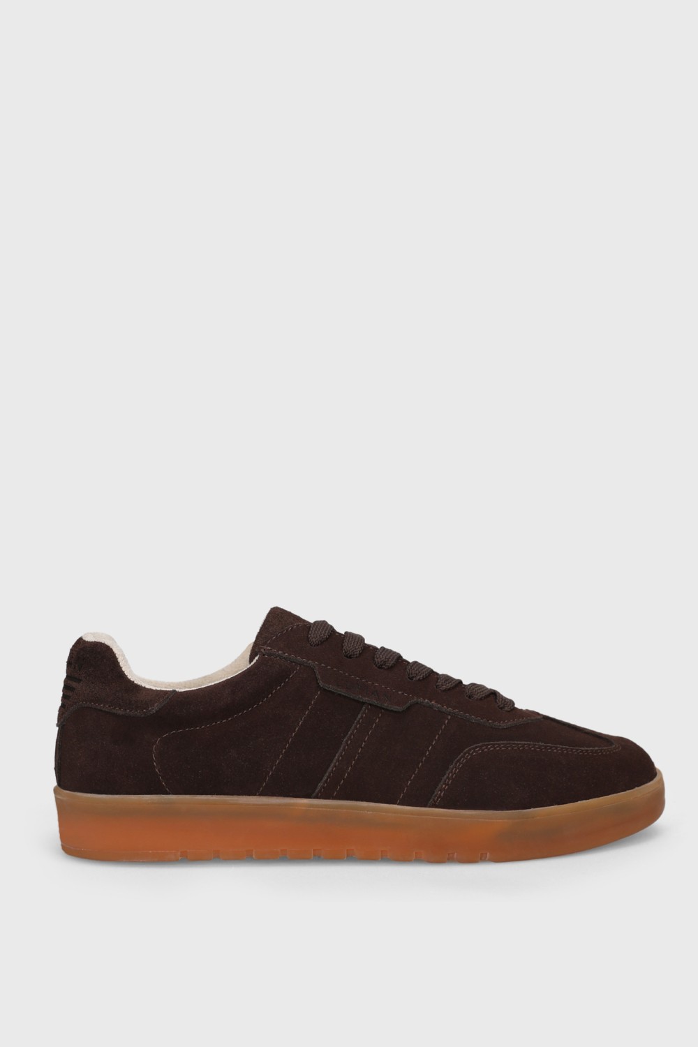 Lufian Pele Erkek Deri Sneaker Ayakkabı Açık Kahve