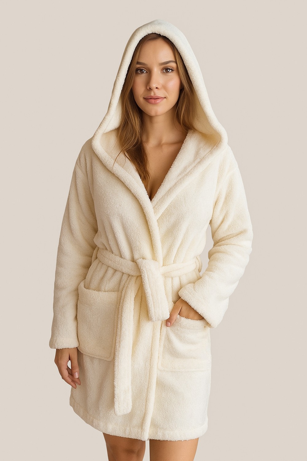 Sweet's Collection Kadın Welsoft Peluş Sabahlık