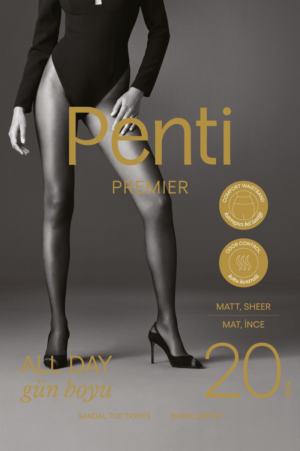 Penti Premier All Day 20 Külotlu Çorap görsel 4