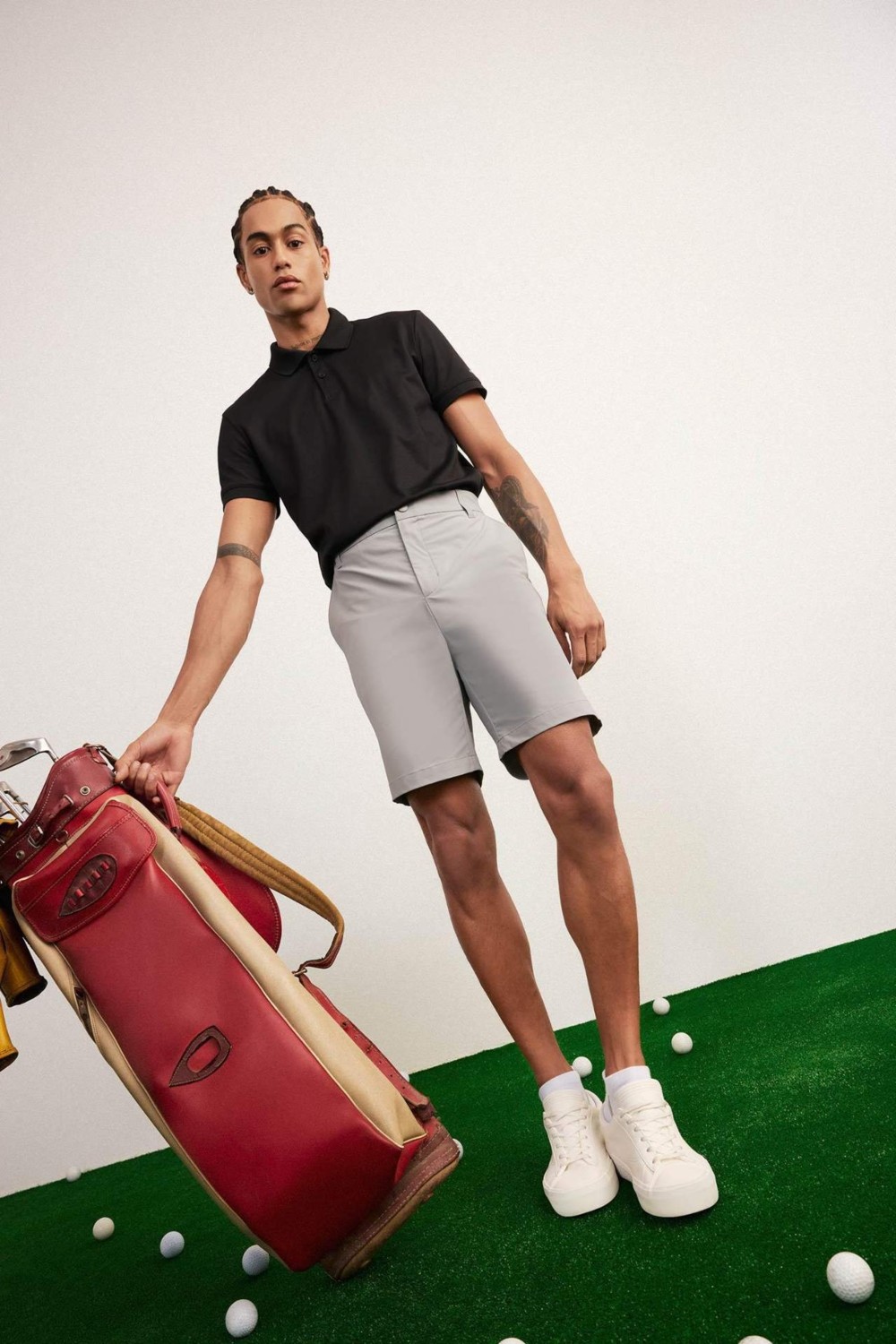 DeFacto Slim Fit Dar Kesim Sporcu Dokuma Şort D9249AX25SP görsel 2