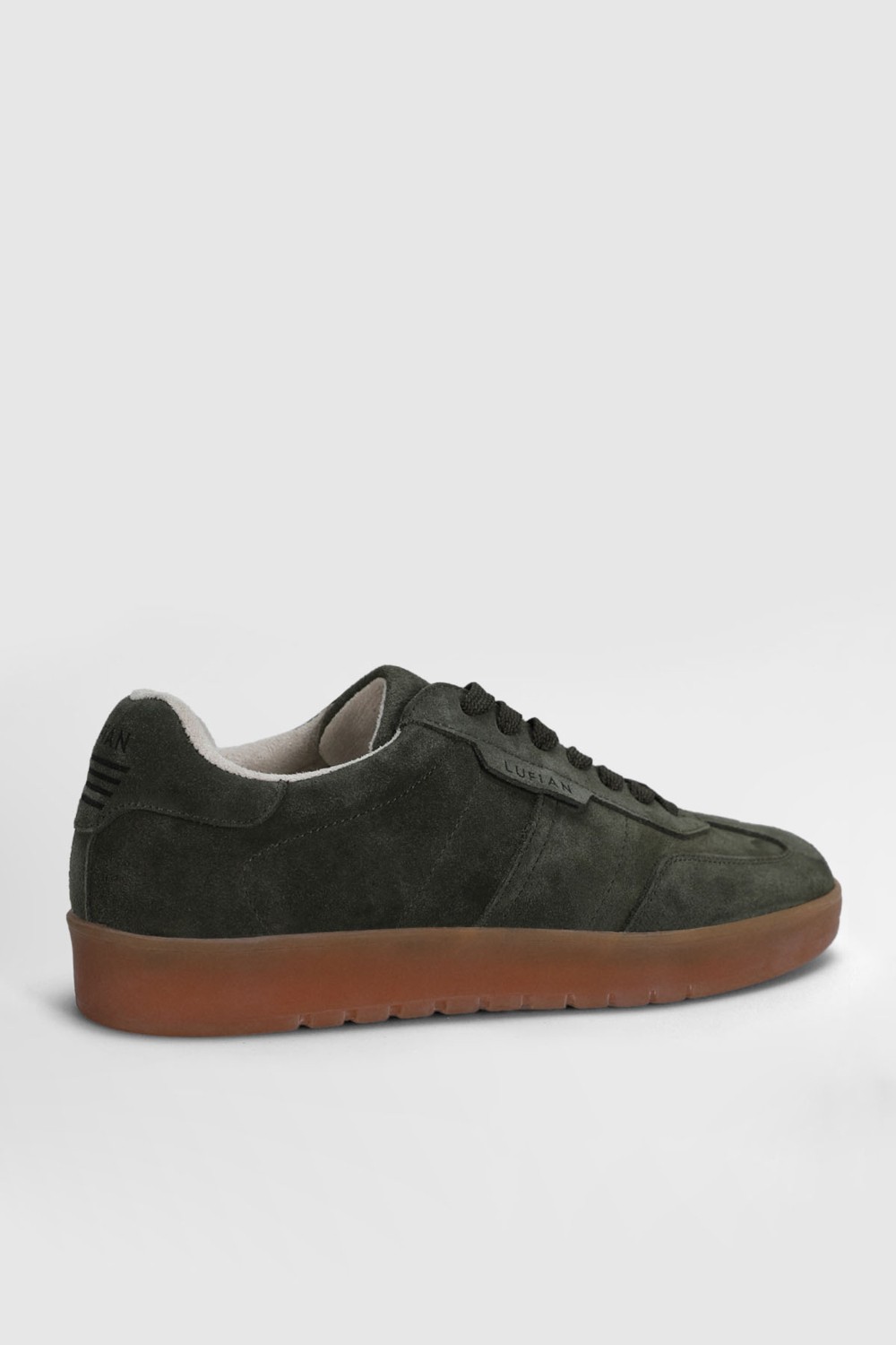 Lufian Pele Erkek Deri Sneaker Ayakkabı Açık Kahve görsel 8