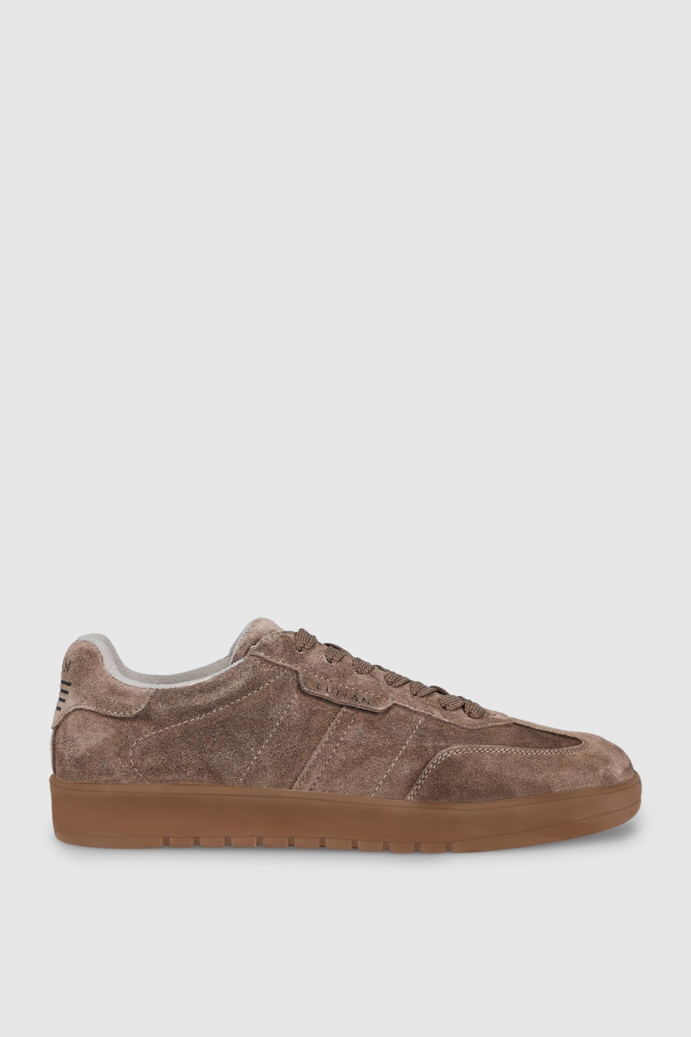 Lufian Pele Erkek Deri Sneaker Ayakkabı Kahverengi görsel 6