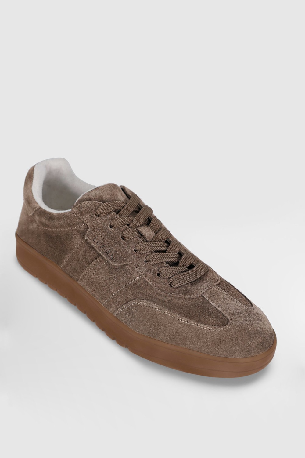 Lufian Pele Erkek Deri Sneaker Ayakkabı Kahverengi görsel 7