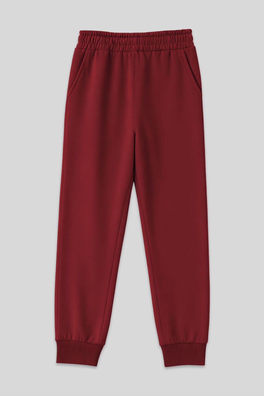 Tommy Life İndigo Yüksek Bel Jogger Rahat Form Manşetli Kadın Eşofman Alt - 94561 görsel 2