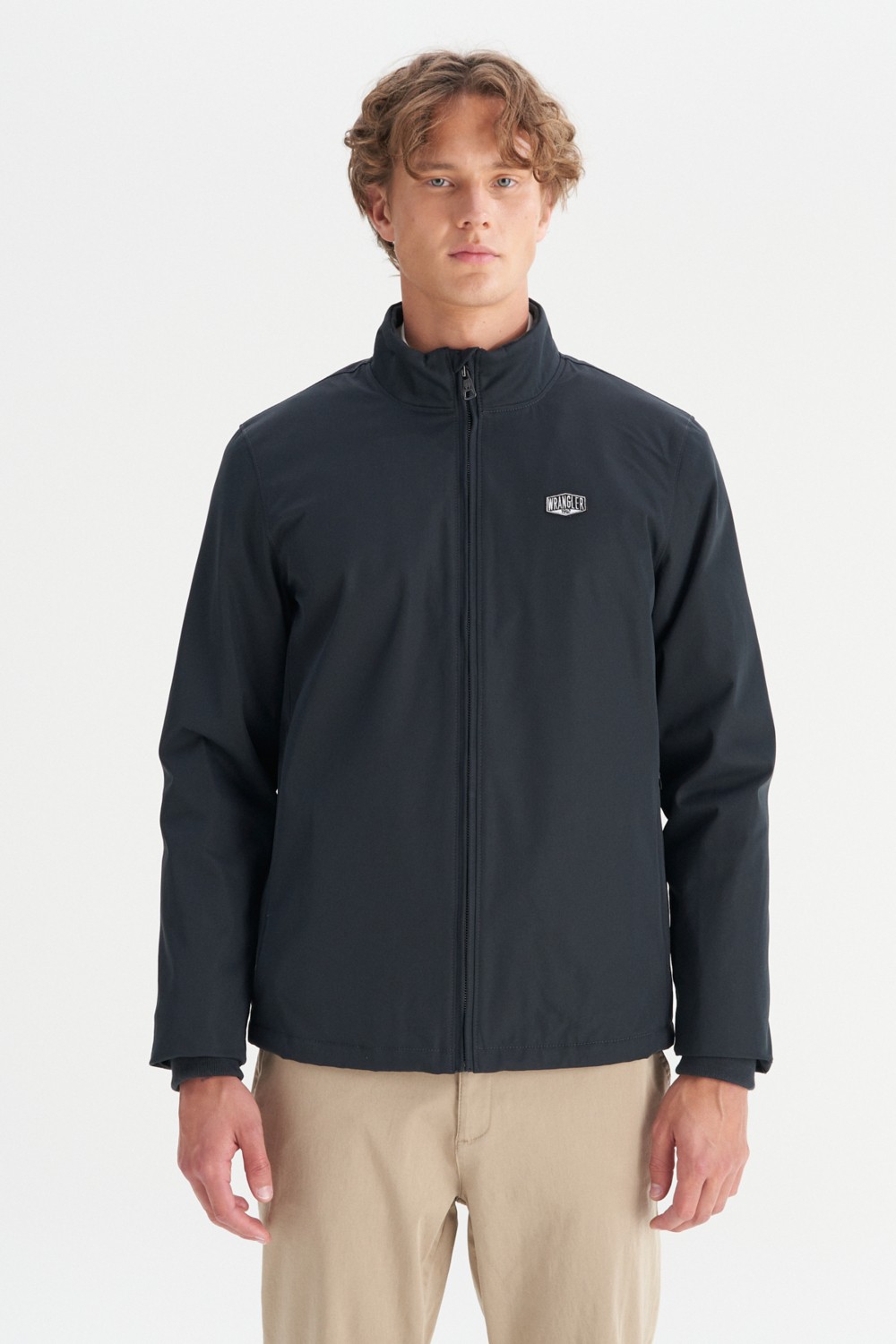 Wrangler Relaxed Fit Rahat Kesim Dik Yaka Cepli Ince Bomber Ceket