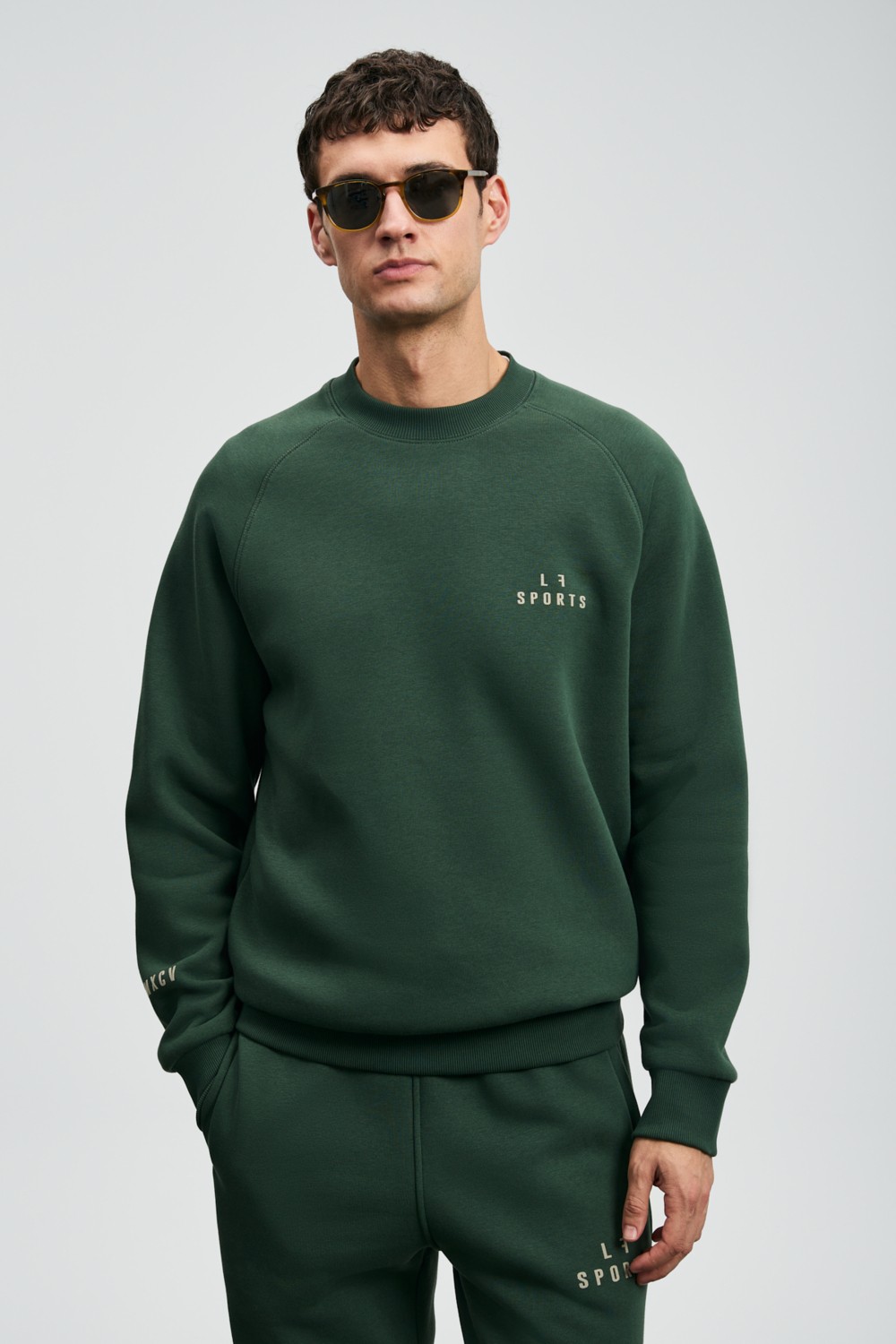 Lufian Sıgma Erkek Sweatshirt Saks görsel 7