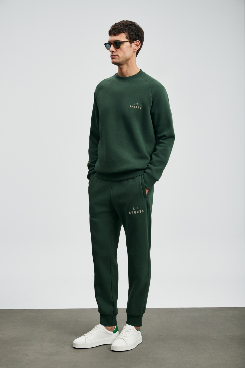 Lufian Sıgma Erkek Sweatshirt Saks görsel 8