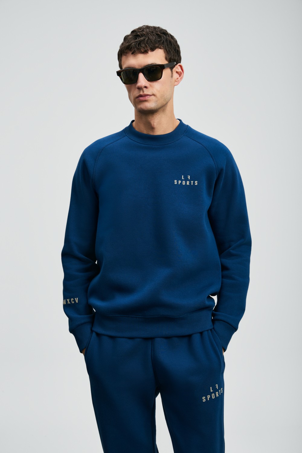 Lufian Sıgma Erkek Sweatshirt Saks