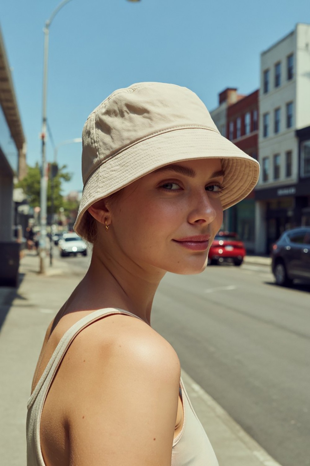 Verahed UV Güneş Koruma Kova Şapka Hafif Katlanabilir Çapraz Outdoor Siyah Plaj Deniz Bucket Balıkçı Şapkası görsel 4