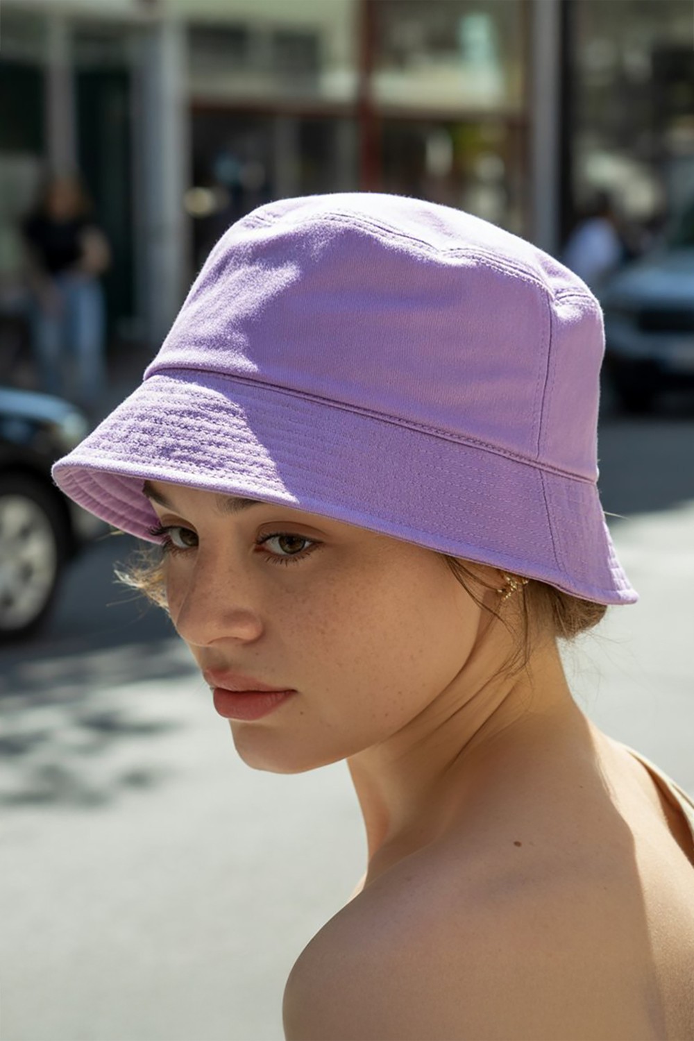 Verahed UV Güneş Koruma Kova Şapka Hafif Katlanabilir Çapraz Outdoor Siyah Plaj Deniz Bucket Balıkçı Şapkası görsel 5