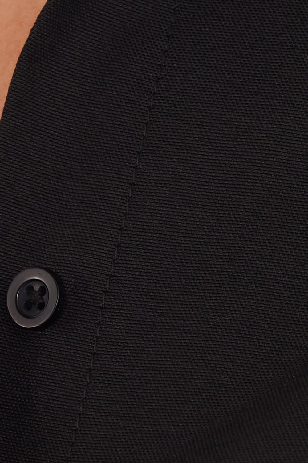 Tudors Kadın Slim Fit Dar Kesim Uzun Kollu Pamuklu Vücuda Oturan Dokulu Siyah Basic Gömlek görsel 7