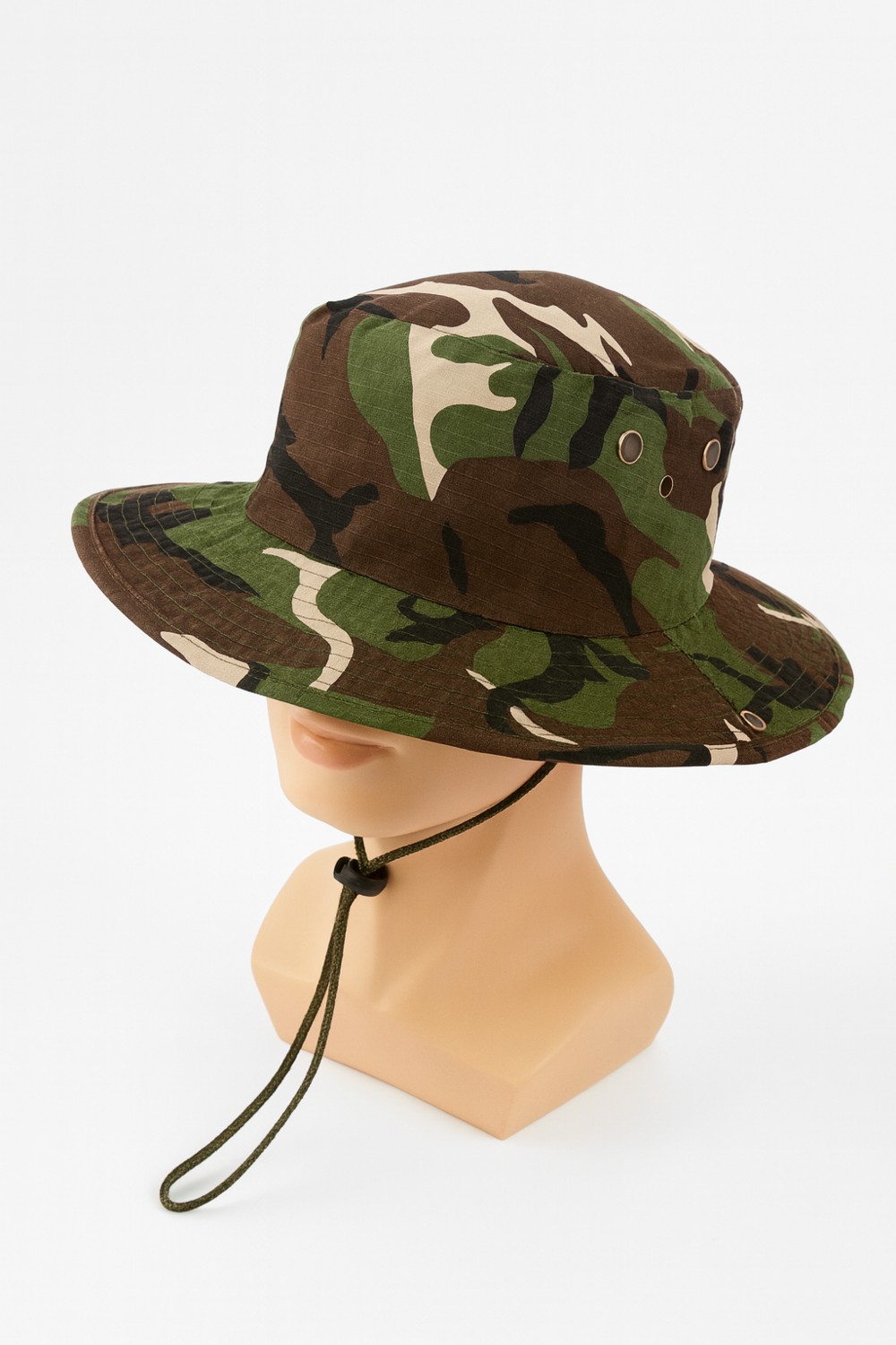 Verahed Yazlık Katlanabilir Geniş Siperlikli Siyah Safari Kovboy Şapkası Unisex Fötr Bucket Balıkçı Şapka