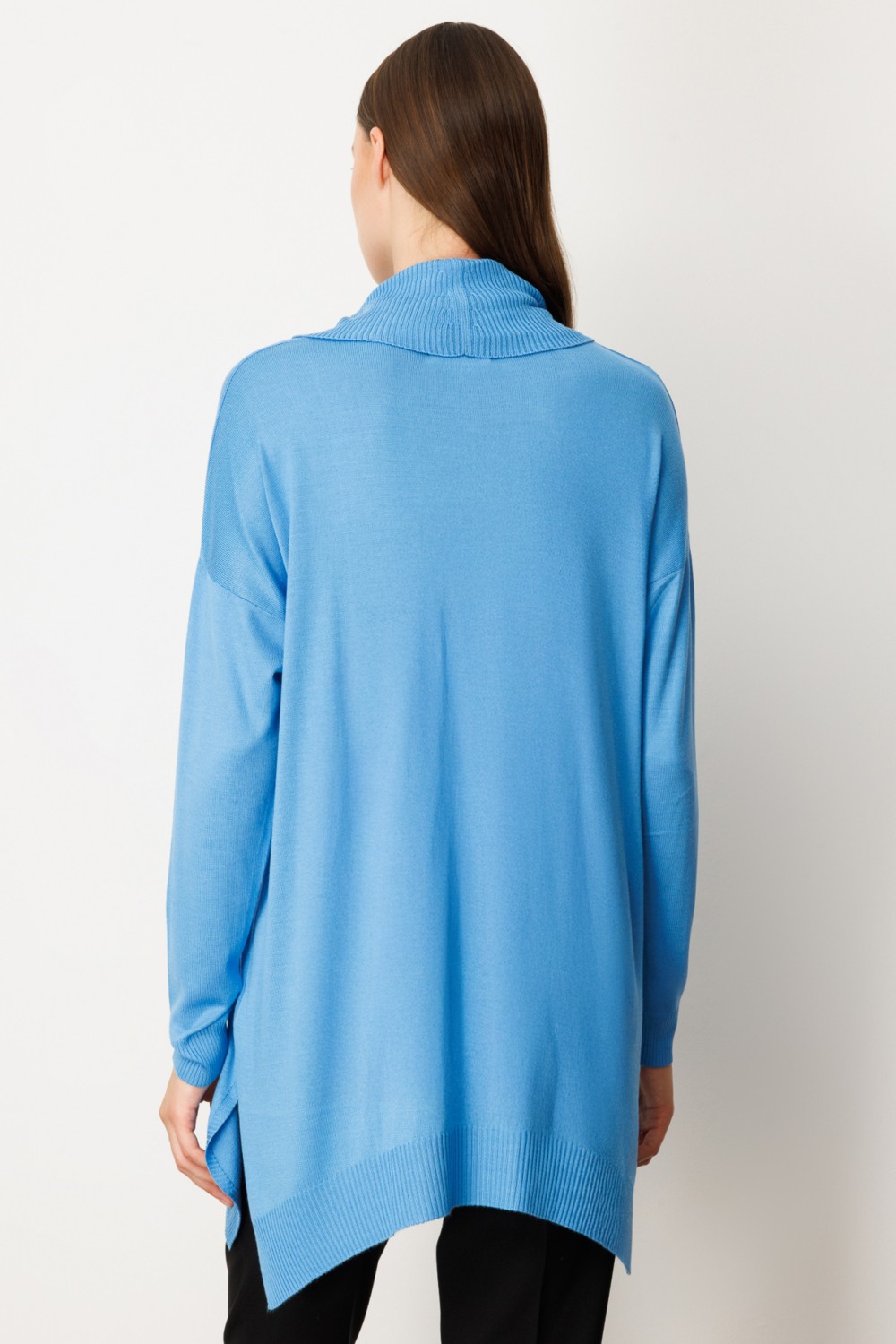 On Triko Balıkçı Yaka Tunik 65317 görsel 5