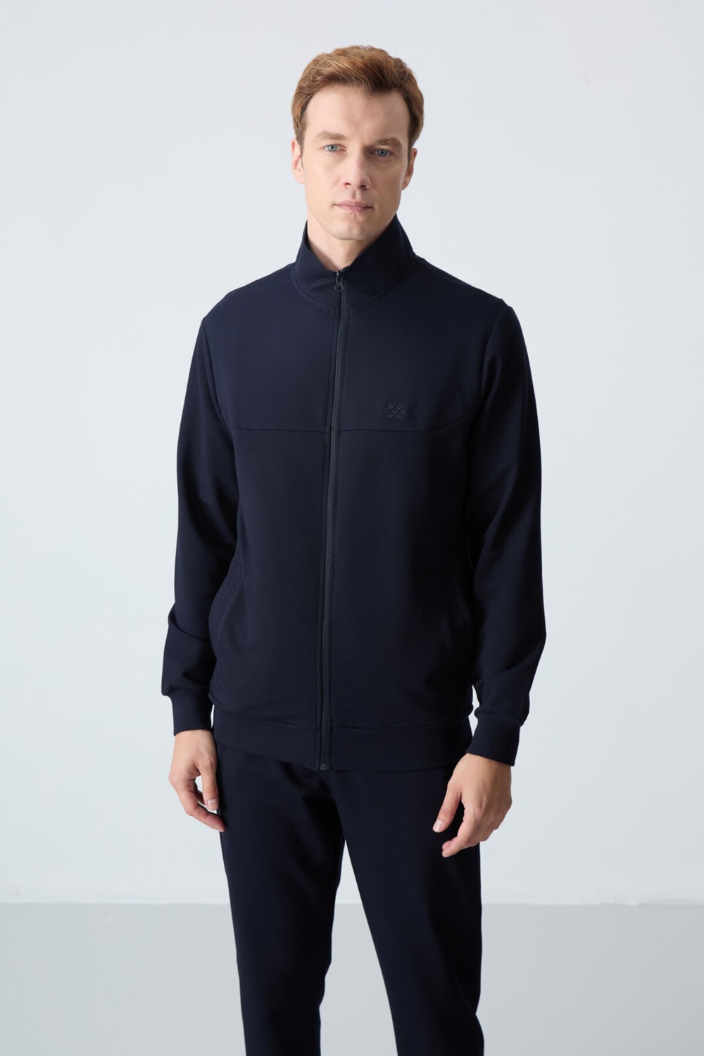 Tommy Life Haki Pamuklu Kalın Yumuşak Dokulu Comfort Fit Basic Erkek Eşofman Takım - 85260 görsel 8
