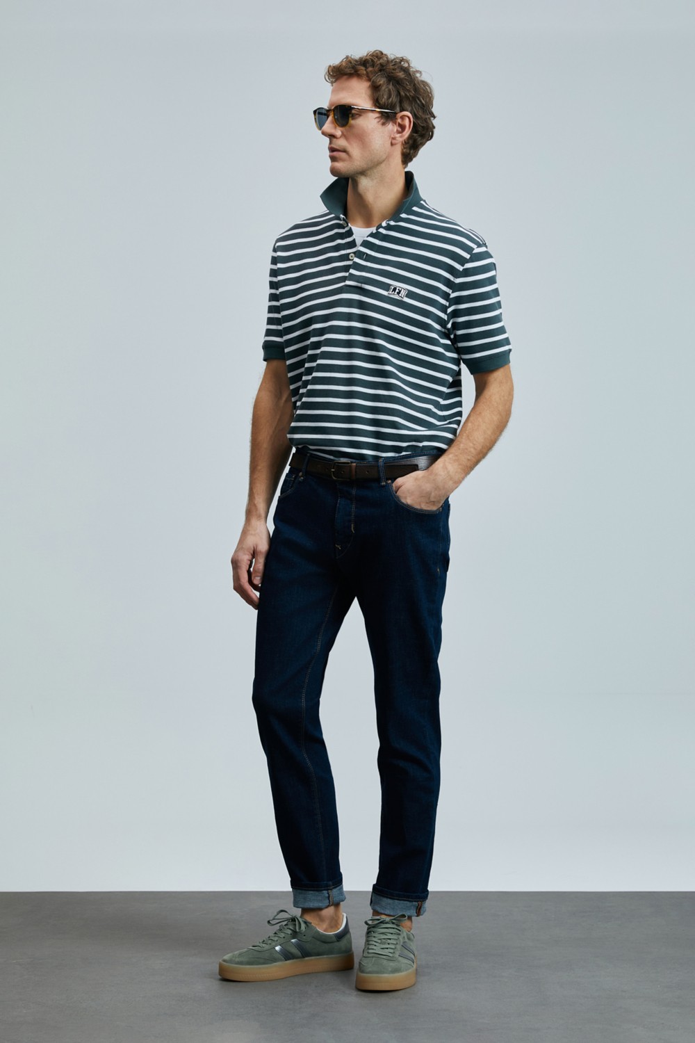 Lufian Frencesco Smart Jean Erkek Pantolon Slim Fit Mavi görsel 4