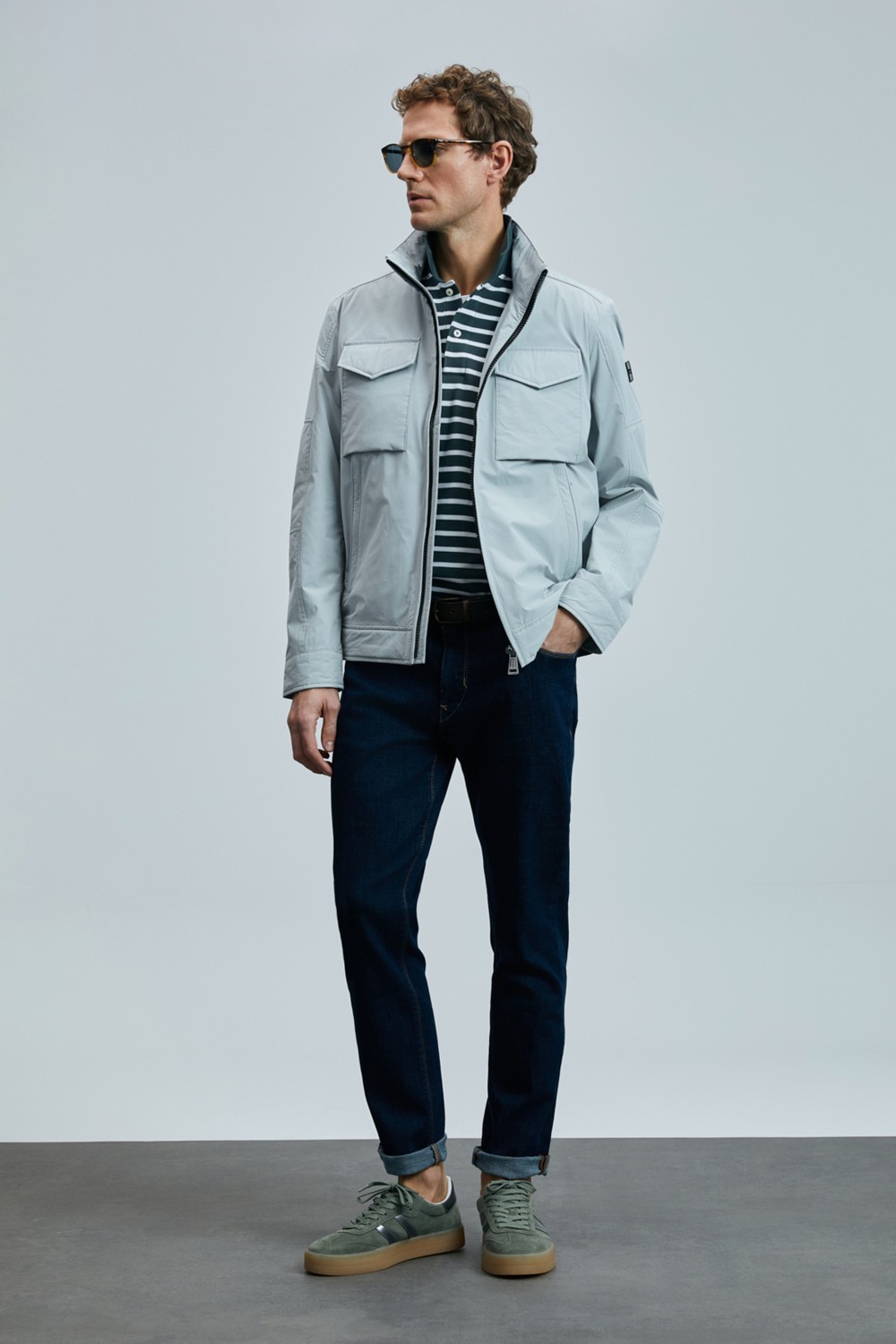 Lufian Frencesco Smart Jean Erkek Pantolon Slim Fit Mavi görsel 5