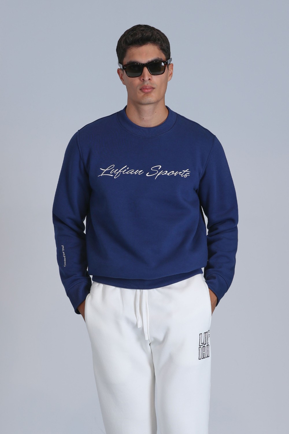 Lufian Loved Erkek Sweatshirt Siyah