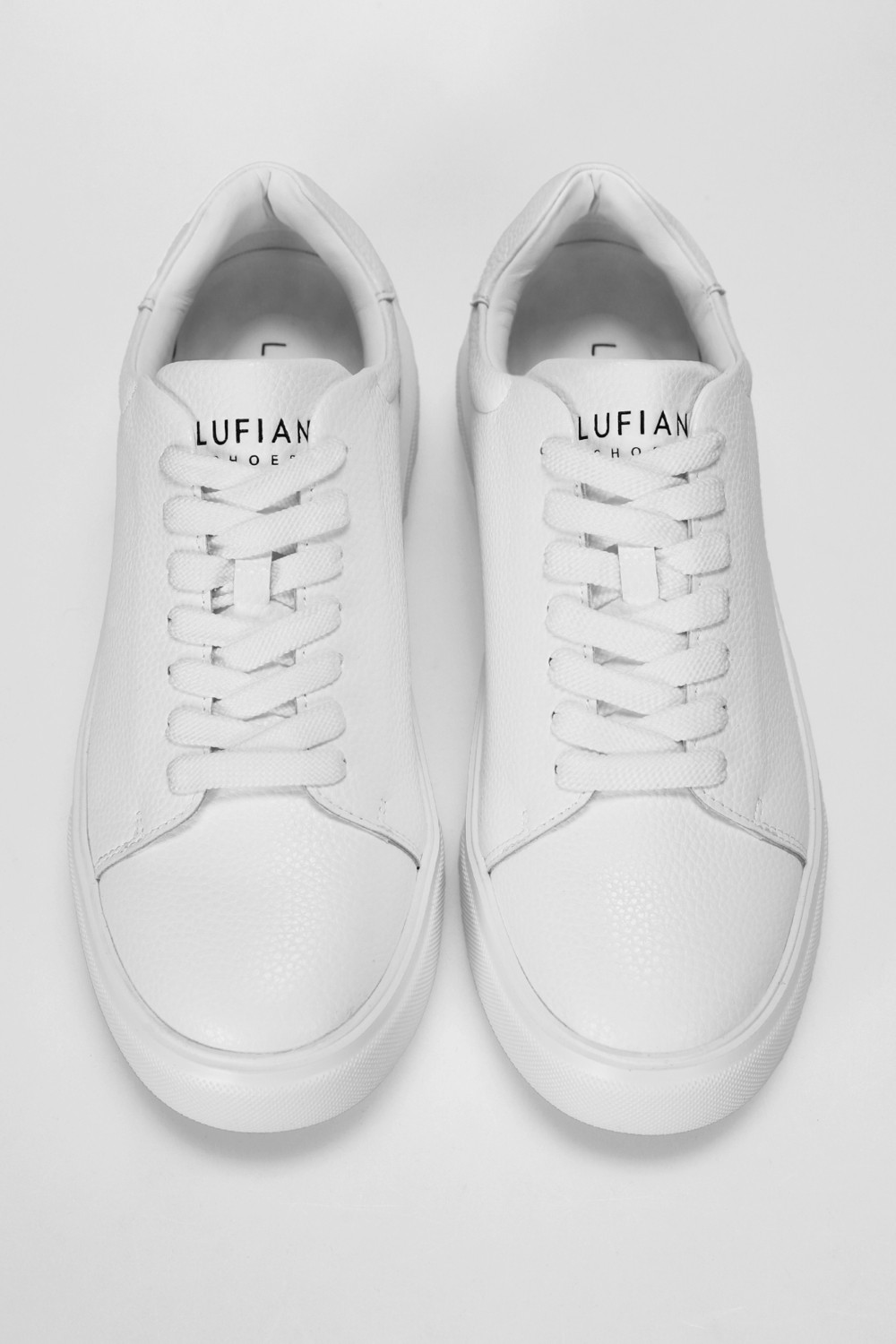 Lufian Tommy Erkek Deri Sneaker Ayakkabı Beyaz görsel 3