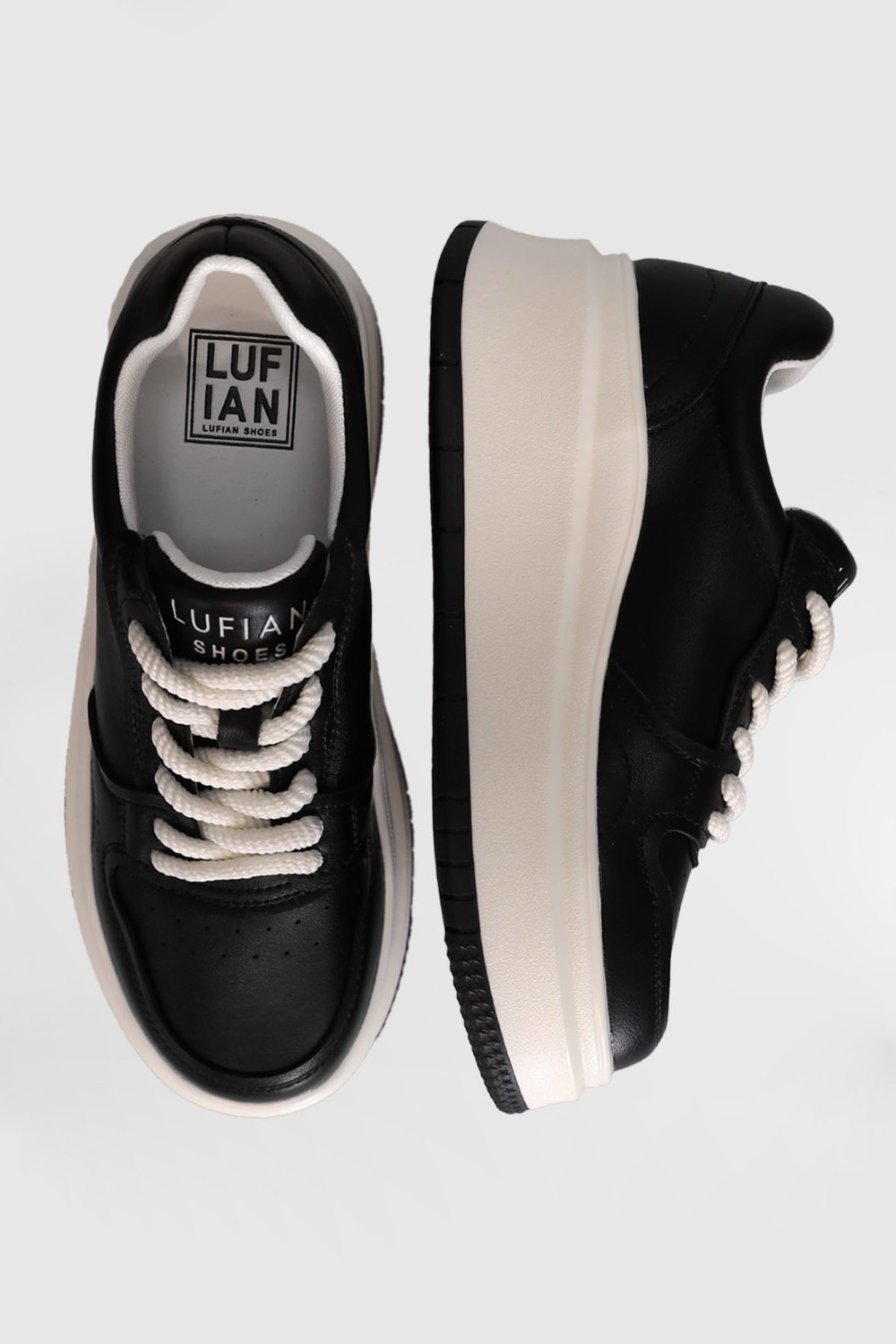 Lufian Laura Kadın Sneaker Ayakkabı Beyaz görsel 5