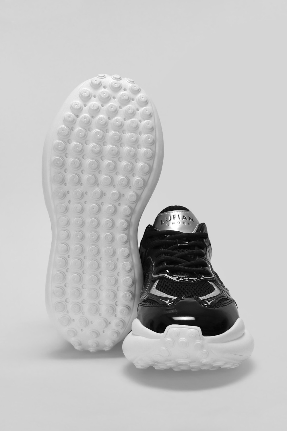 Lufian Alfred Erkek Deri Sneaker Ayakkabı Beyaz görsel 5